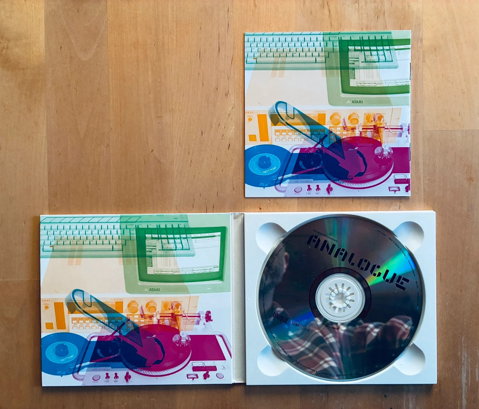CD digipack Analogue Dynamo produção. – photo 2